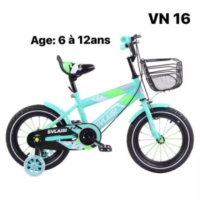 Vélo enfants garçons et filles 16 Pouces À Partir De   5 A 8 ans