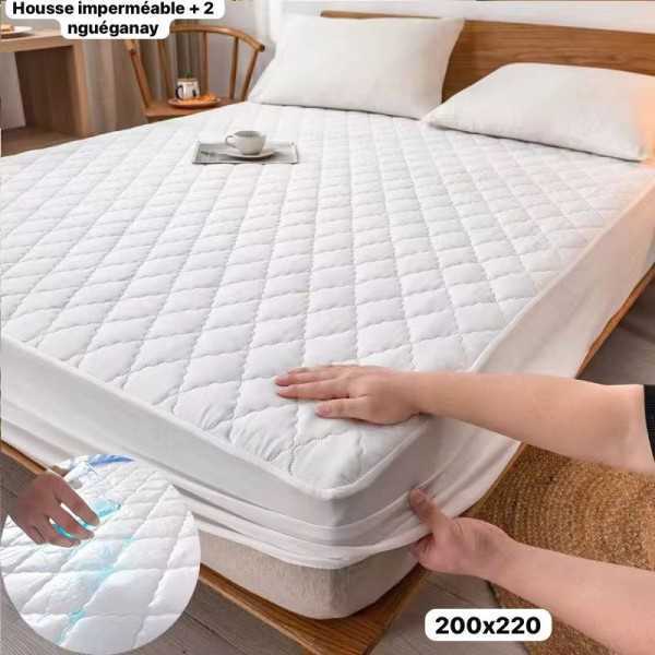 Couvre-lit en Coton Housse pour Matelas