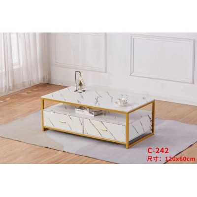 Table basse moderne pour salon 120x60cm