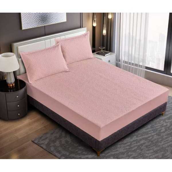 Drap-Housse Protège Matelas- Lit Matelassé