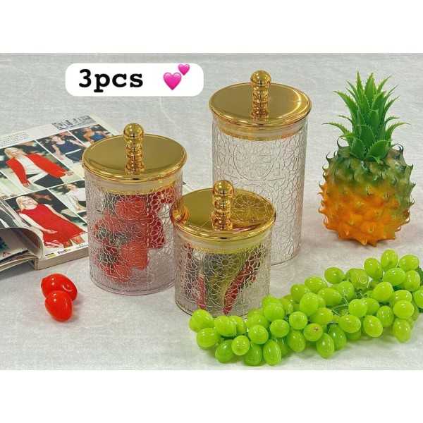 Ensemble de 3 Pots Sucriers