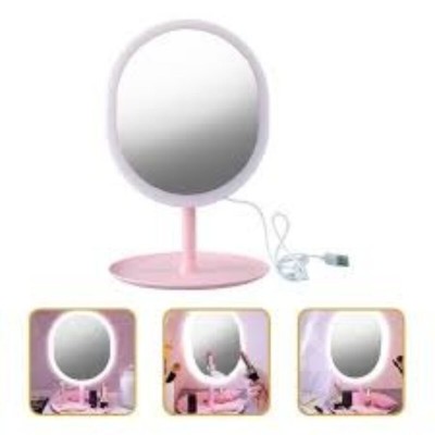 Miroir de maquillage LED rechargeable