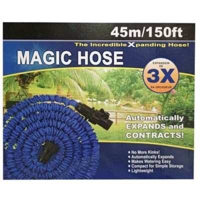 Tuyau d'Arrosage Extensible  45 Mètres Magic Hose : Praticité Flexibilité et Polyvalence