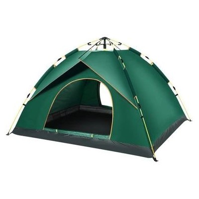 Tente de Camping Dôme 2x2m Verte – Déploiement Automatique, Compacte et Facile à Transporter
