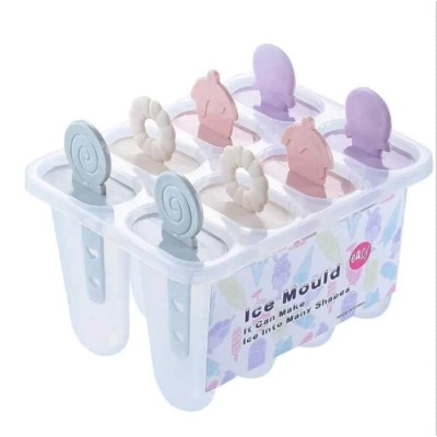 e 6 Moules à Glace Réutilisables – Moules à Crème Glacée – Idéal pour Glaces Maison et Sucettes Glacées e 6 Moules à Glace Réutilisables – Moules à Crème Glacée – Idéal pour Glaces Maison et Sucettes Glacées