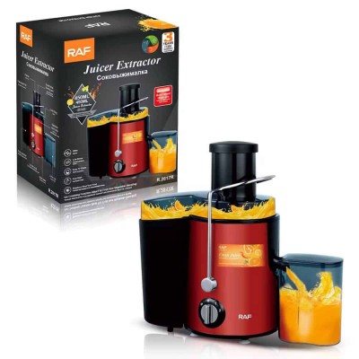 Extracteur Fruits/Légumes RAF – 1000W, Grande Ouverture 6,5 cm