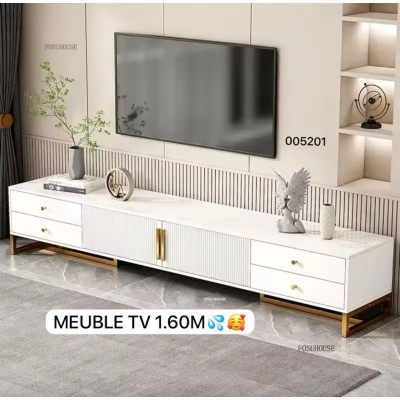 Meuble TV moderne Table de luxe, design 1.60M