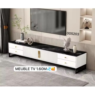 Meuble TV moderne Table de luxe, design 1.60M
