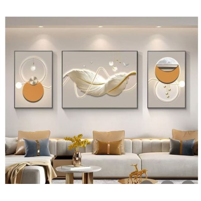 3 pcs Table Cadres Salon Décoration  Moderne De Luxe