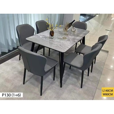 Ensemble de salle à manger 7 pièces P130 (1+6)