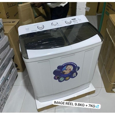 Machine à Laver Compacte à Deux Cuves – 8.5 kg