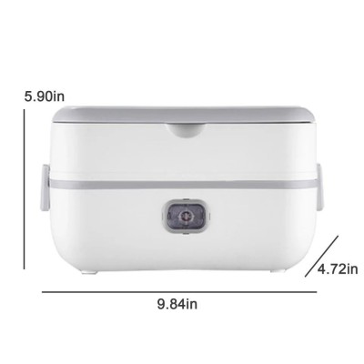 Boîte à lunch chauffante électrique portable multifonctionnelle