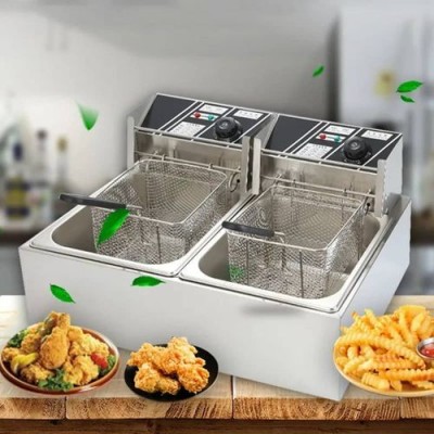 Friteuse Commerciale de 12L Avec 02 Paniers