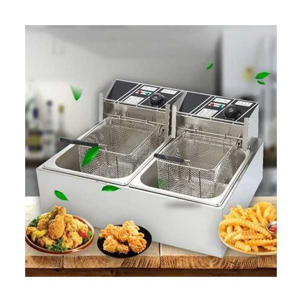 Friteuse Commerciale de 11L Avec 02 Paniers