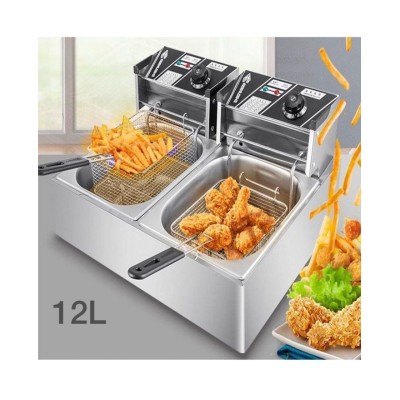 Friteuse Commerciale de 12L Avec 02 Paniers