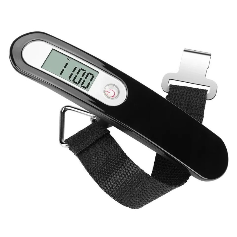 Pèse-Bagages Portable DmDoyy - Balance Jusqu'à 50kg/110lb, Écran LCD Rétroéclairé, Fonction Tare, Conversion Kg/lb, Pour Voyage