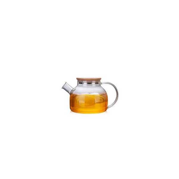 Théière en verre transparent Bouilloire 1000ml