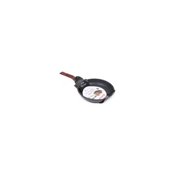 poêle à frire antiadhésive en aluminium forgé au marbre 24cm
